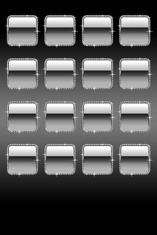 Sleek Elegance: The Black-Silver Shelf