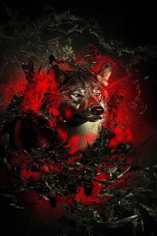 Fiery Wolf