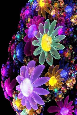 Vibrant Blossoms of Imagination 🌸✨