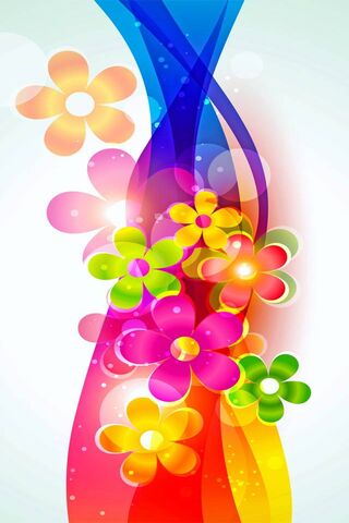 Vibrant Blooms of Imagi..