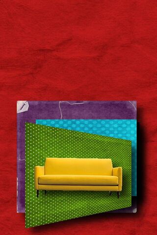 Sunny Vibes: The Yellow Sofa