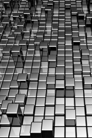 Reflective Dimensions: A 3D Cube Wonderland