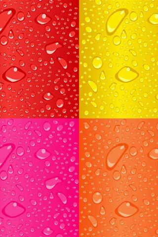 Vibrant Raindrops: A Splash of Color! 🌈💧