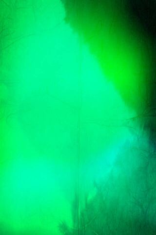 Mystical Green Light: A Glimpse of the Divine