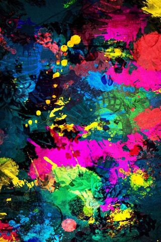 Vibrant Chaos: A Splash of Creativity 🎨✨