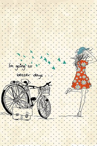 Journey to Better Days 🌼🚴