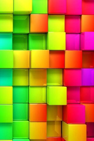 Vibrant Cubes: A Colorful Journey