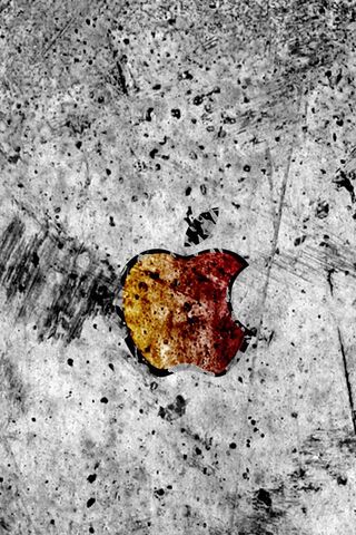 Rustic Revolution: The Grunge Apple 🍏✨