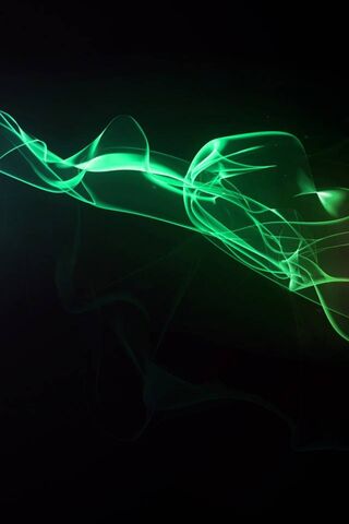 Enigmatic Green Whispers 🌌✨