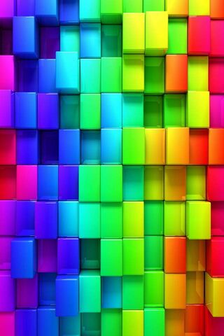 Vibrant Spectrum: The Joy of Rainbow Blocks 🌈✨