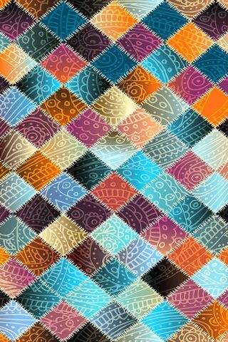 Colorful Mosaic of Patterns 🎨✨