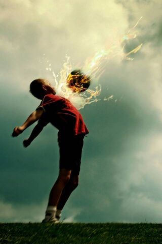 Igniting the Game: A Young Football Prodigy ⚽🔥