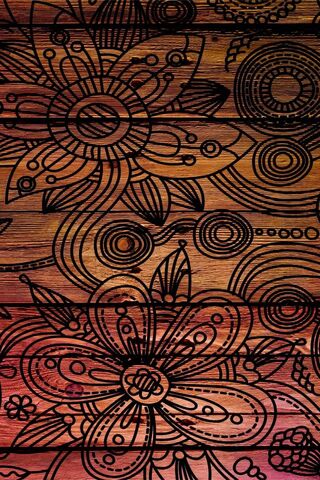 Nature's Canvas: A Wooden Wonderland 🌼🌳