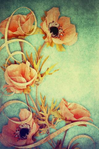 Timeless Blooms: A Vintage Floral Delight 🌸✨