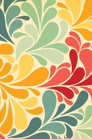 Vibrant Whirls of Color..