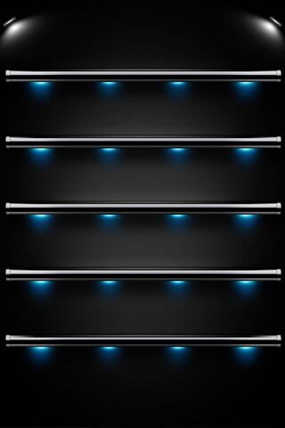 Illuminated Elegance: The Modern Shelves