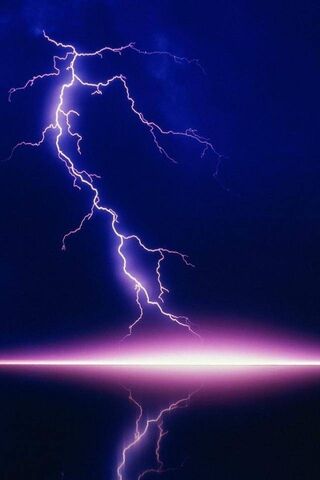 Purple Lightning Wallpaper - Download to your mobile from PHONEKY