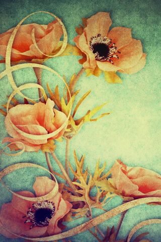 Timeless Blooms: A Vintage Floral Delight 🌸✨