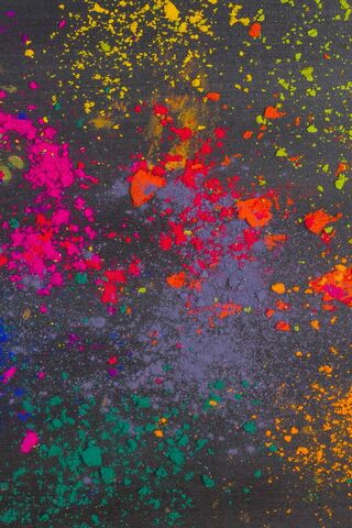 Vibrant Chaos: A Splash..