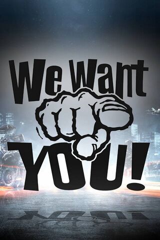 We Want You