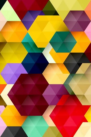 Colored Hexagons