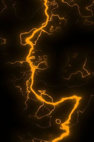 yellow lightning wallpaper
