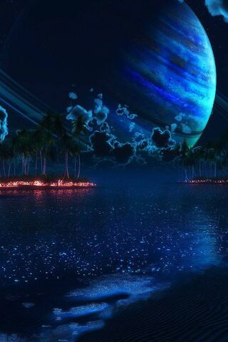 Celestial Oasis: A Dream Beyond the Stars 🌌✨