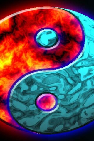 Fiery Balance: The Yinyang Harmony 🔥🌊