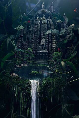 Enchanted Sanctuary of the Lost Realm 🌿🏰