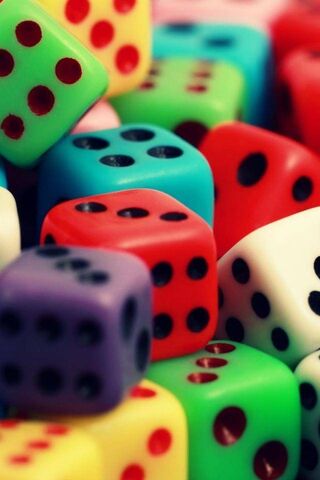 Colored Dices Hd