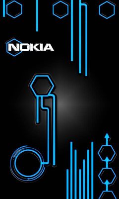 Nokia Blue Lines Wallpaper - Download to your mobile from PHONEKY