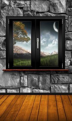 3D Window Wallpaper - Download to your mobile from PHONEKY