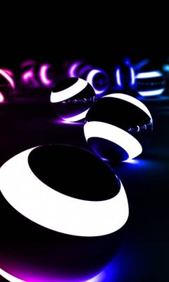 Light Color Balls Wallpaper - Download to your mobile from PHONEKY