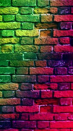 Colourful Wall Wallpaper - Download to your mobile from PHONEKY