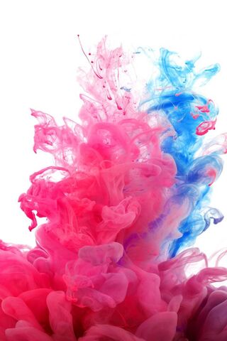 Whispers of Color: A Dance of Smoke