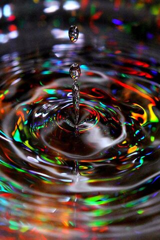 Dancing Colors in Water