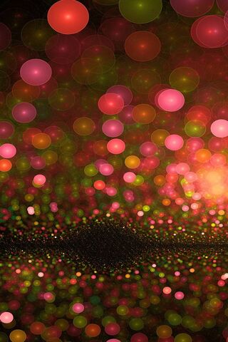 Radiant Glow: A Dance of Colors