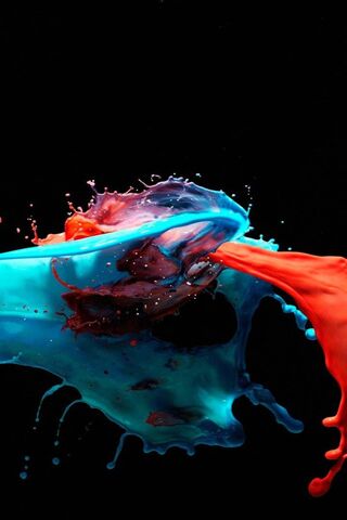 Vibrant Splash: A Dance of Colors 🎨💦