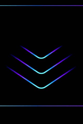 Downward Motion: A Neon Vibe