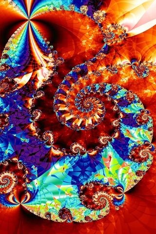 Spirals of Vibrant Dreams 🌈✨