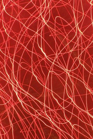 Crimson Currents: A Dance of Light