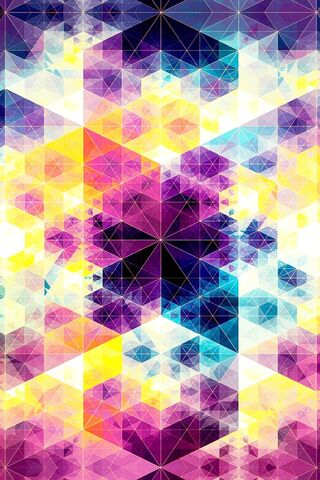 Vibrant Geometric Dream..