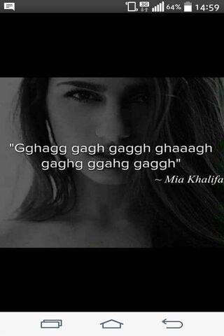 Mia's Mysterious Words