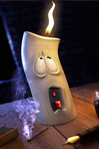 Screaming Candle