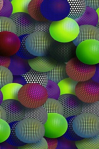 Enchanted Orbs: A Colorful Adventure