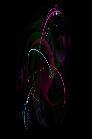 Vibrant Waves of Color ..