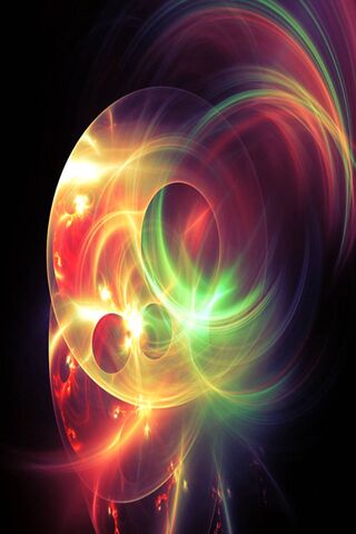 Neon Universe Wallpaper - Download to your mobile from PHONEKY