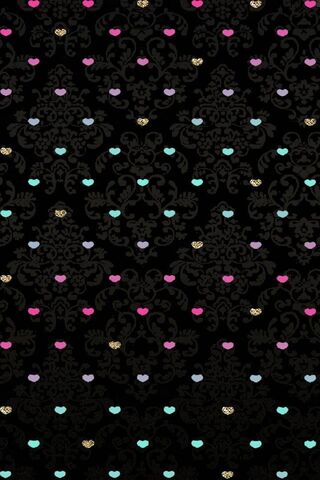 Charming Hearts in a Damask Dream 💖✨