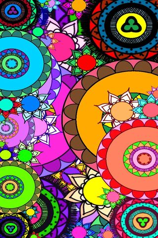 Vibrant Whirls of Serenity 🌈✨