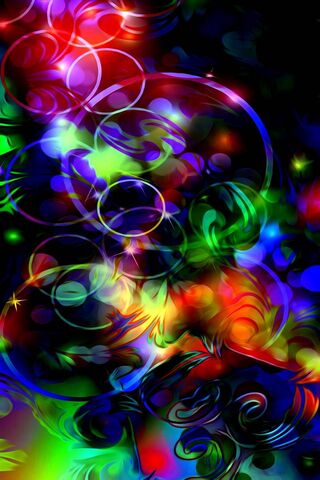 Vibrant Whirls of Color 🌈✨